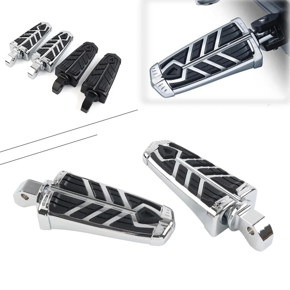 

2Pcs Motorcycle Front Foot Pegs Footrests Pedals For Indian Scout 2015-2023 For Scout Bobber 2018