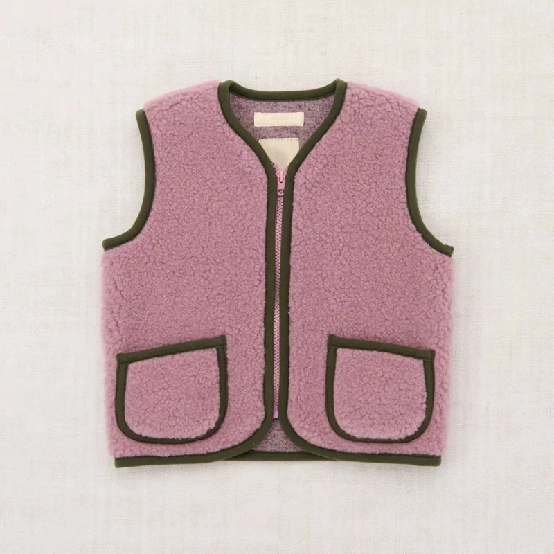 เสื้อกั๊กเด็กหญิงเด็กชาย ผ้าฟล - Toddler Boy Winter Fleece Jacket บทวิจารณ์และราคา