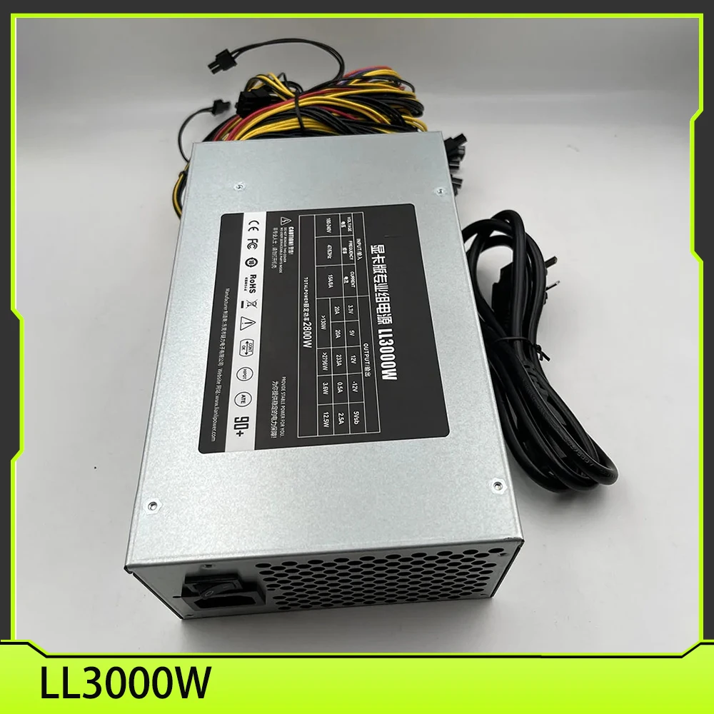 Para fonte de alimentação de mesa LIANLI 3000W ATX LL3000W