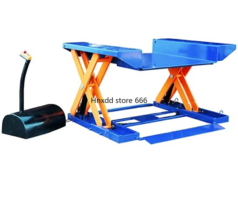 Ultra-low electro-hydraulic lifting platform Fixed handling and unloading platform