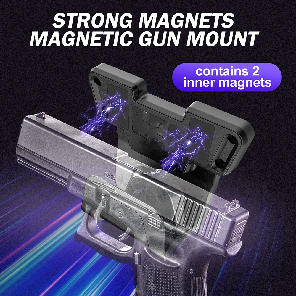Tactical Nylon Magnetic Bracket  With Trigger Guard Protection gun holster for Glock Gun Hunting Outdoor Sport Accessories