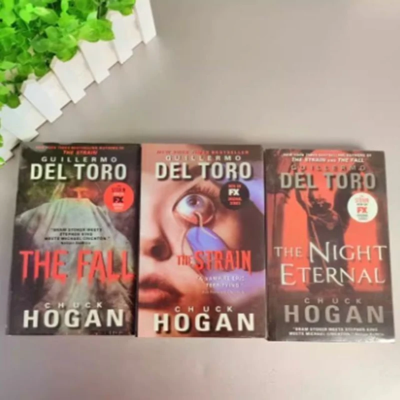 The Strain Trilogy Paperback Book in English The Strain Fall English Books Popular Novels Hot-selling Books Livros Libros