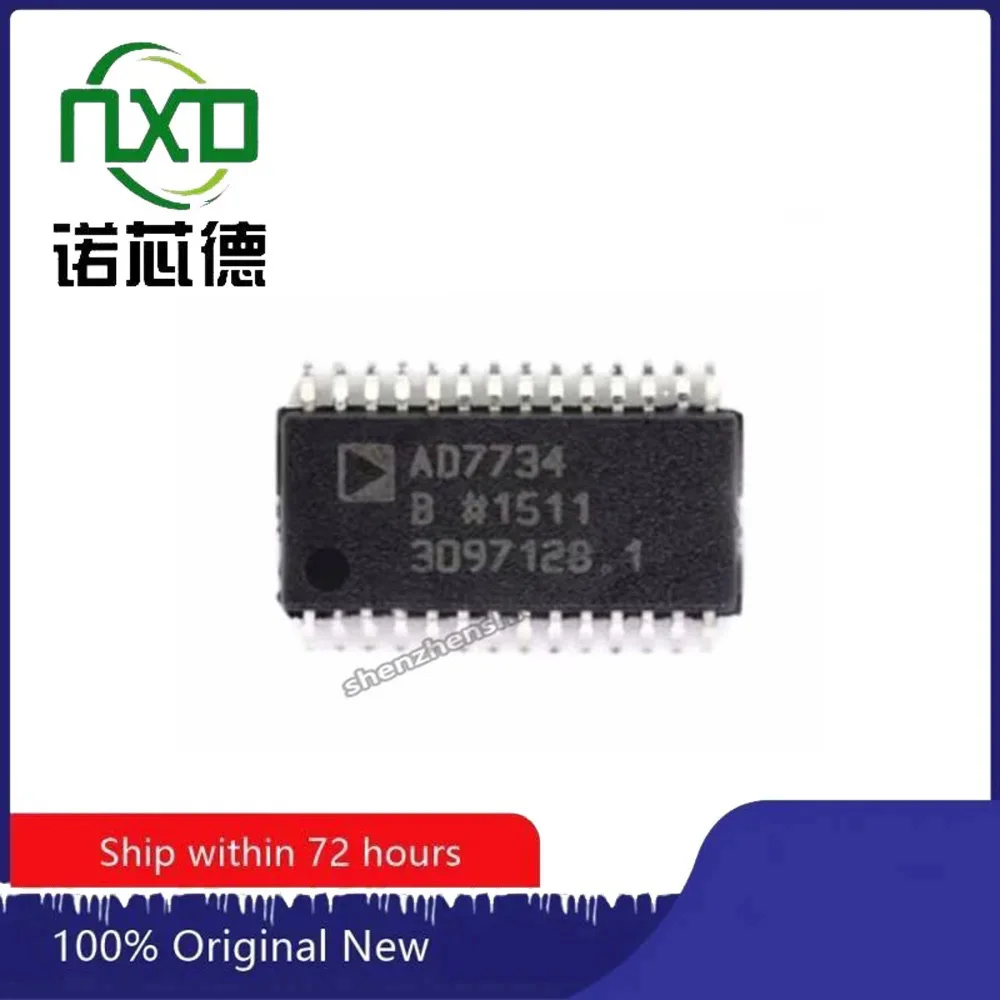 

5PCS/LOT AD7734BRUZ-REEL7 ADI TSSOP-28 Analog to digital conversion chip ADC Brand new original