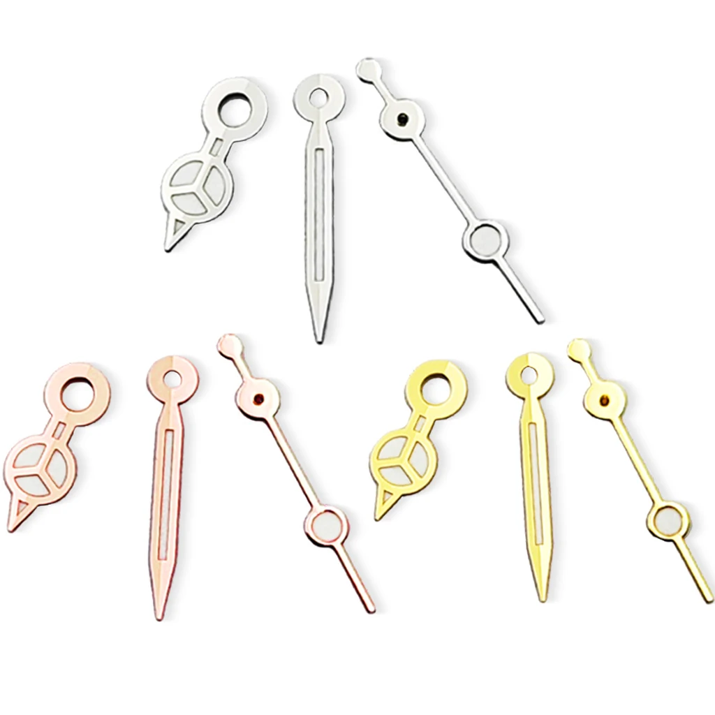NH05 NH06 Watch Hands Green Luminous Silver/Gold/Rose gold/ Automatic Watches Movement Accessories Parts
