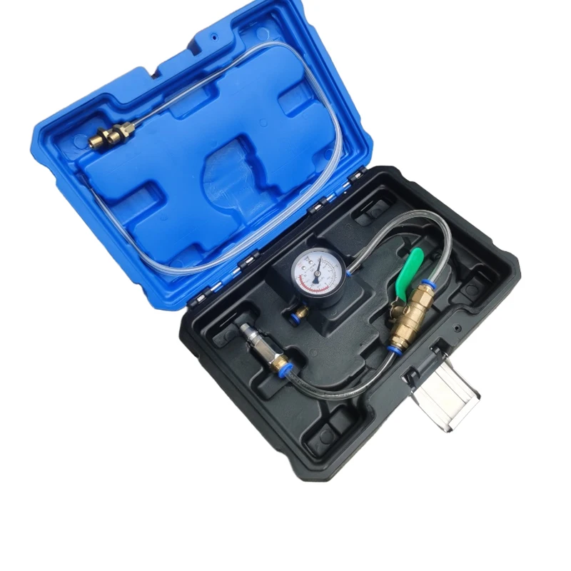 Shock absorber, air leak detector, air suspension, pressure holding, shock absorption and leak detection special tool