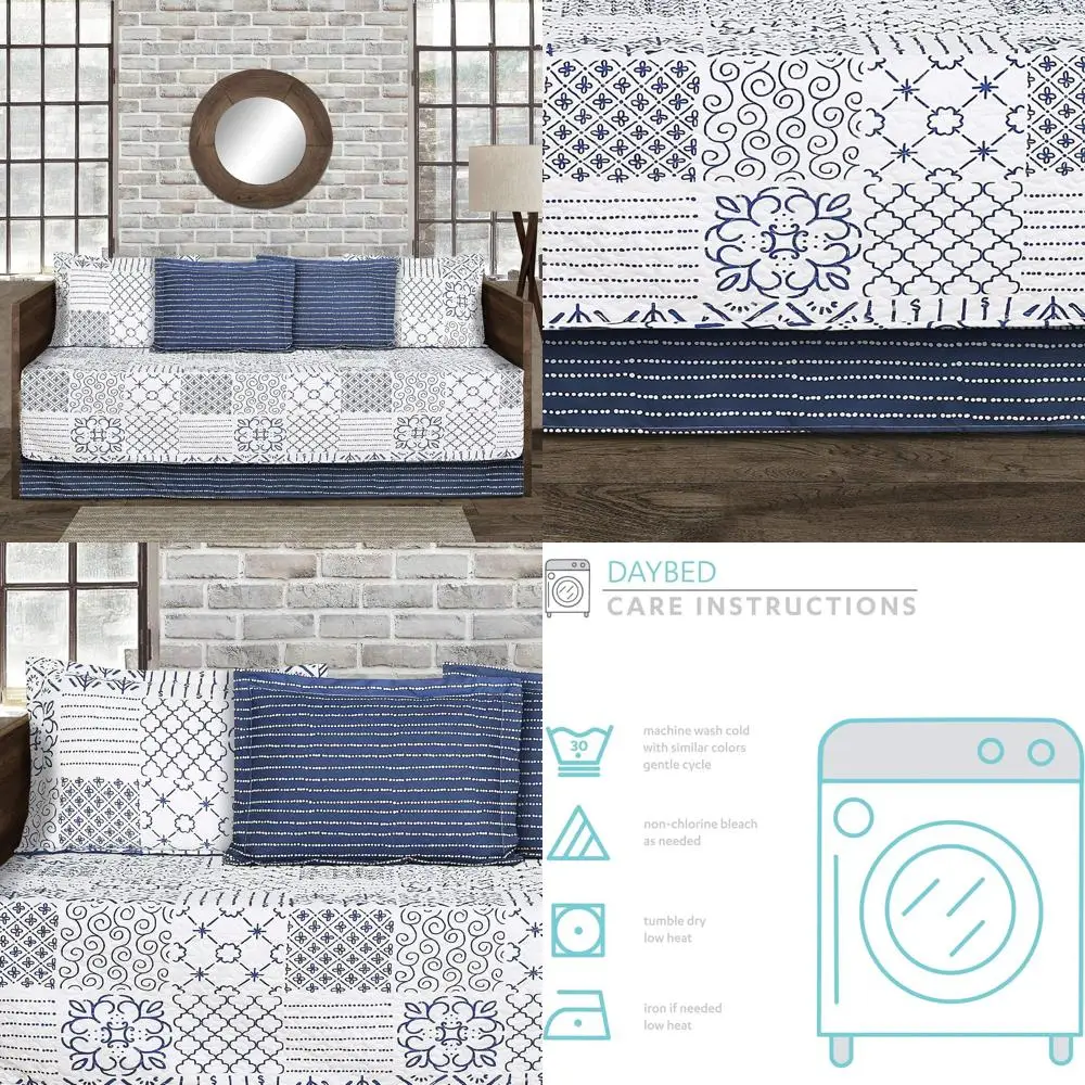 Blue 39X75 Daybed C…