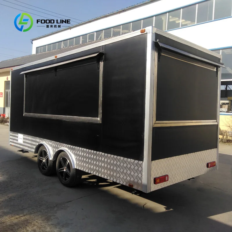 

Customized Hamburg Food Truck Mobile Fast Food Trailer Commercial Street Vending Kiosk Vehicle for Sale