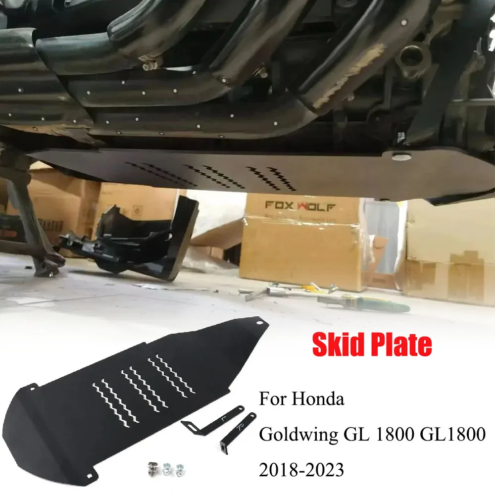 

МотоциклНовый подходит для Honda GoldwingGL1800 2018-2023Anti скейтборд, защитная доска шасси, защитная крышка двигателя, напольная доска