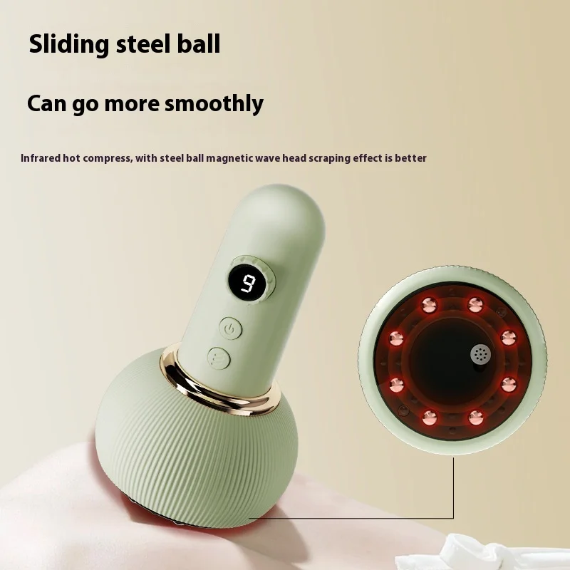 

Electric Cupping Machine Scraping Device Electric Meridian Brush Universal Massage Device For The Whole Body Home Massage