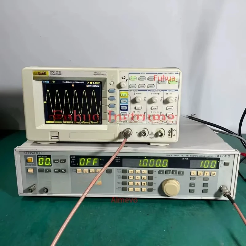 Kenwod SG-5110 FM Estéreo / Gerador de Sinal FM-AM 100KHz-110MHz