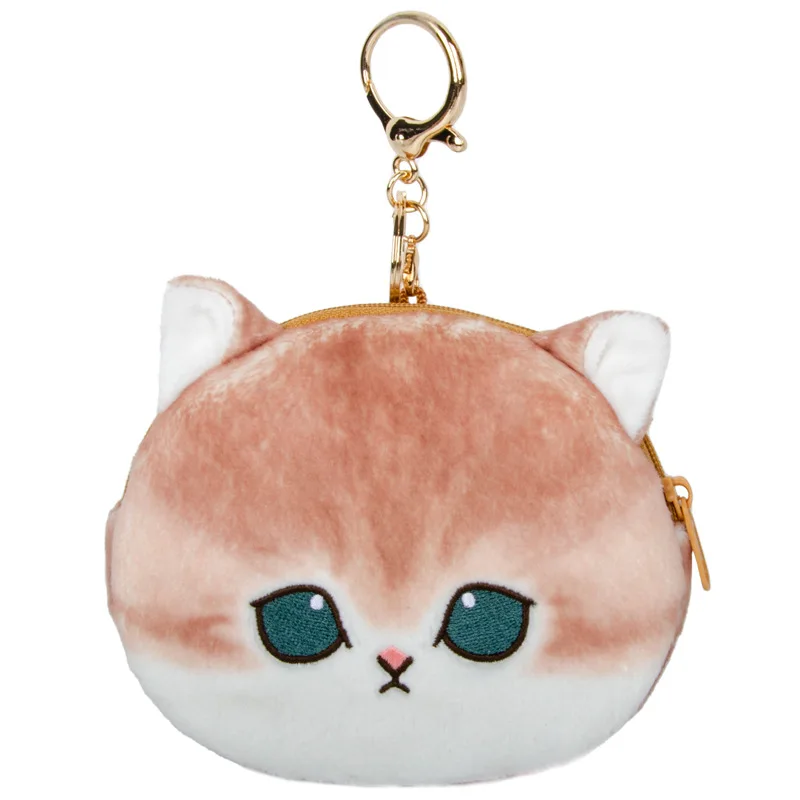 Kawaii Mofusand Anime Basic Series Cartoon Plush Coin Purse Girl Bag Charm Give Gifts To Girlfriend