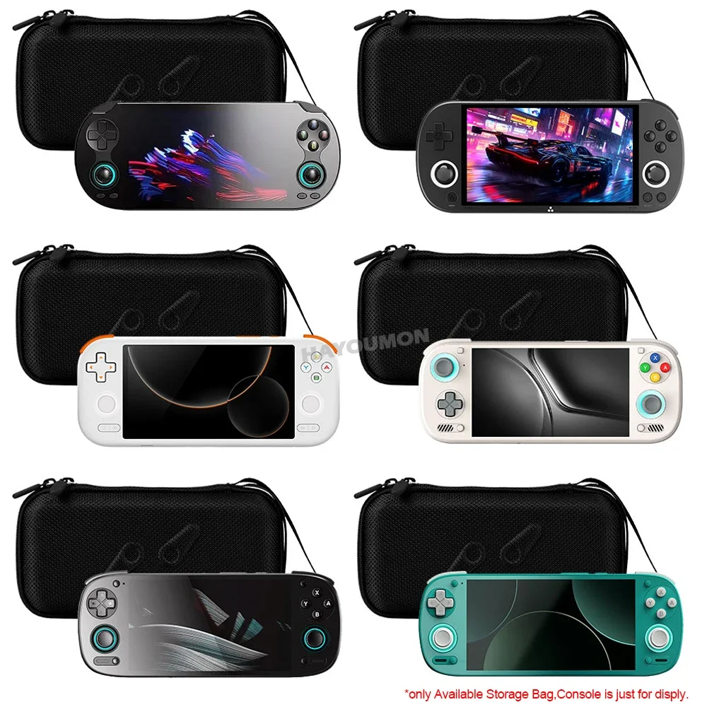 For Retroid Pocket 6 Pocket 5 Storage Bag Portable For Retroid Pocket G2 Case RPG2 RP5 RP6 For RG VITA PRO Handheld Carrying Bag