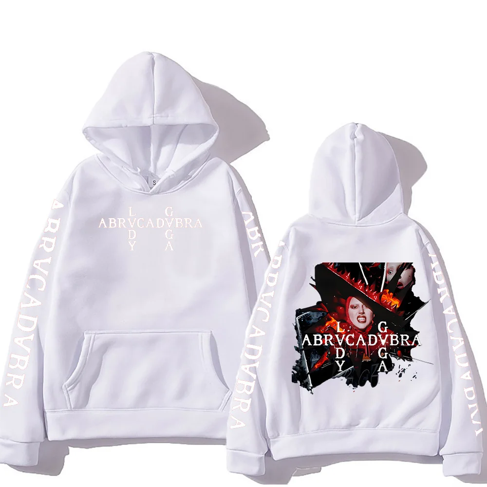 Леди Гага MAYHEM Абракадабра sudaderas con capucha 2025 moda hombres estético Ретро sudadera nuevo diseño трикотажные изделия ropa informal