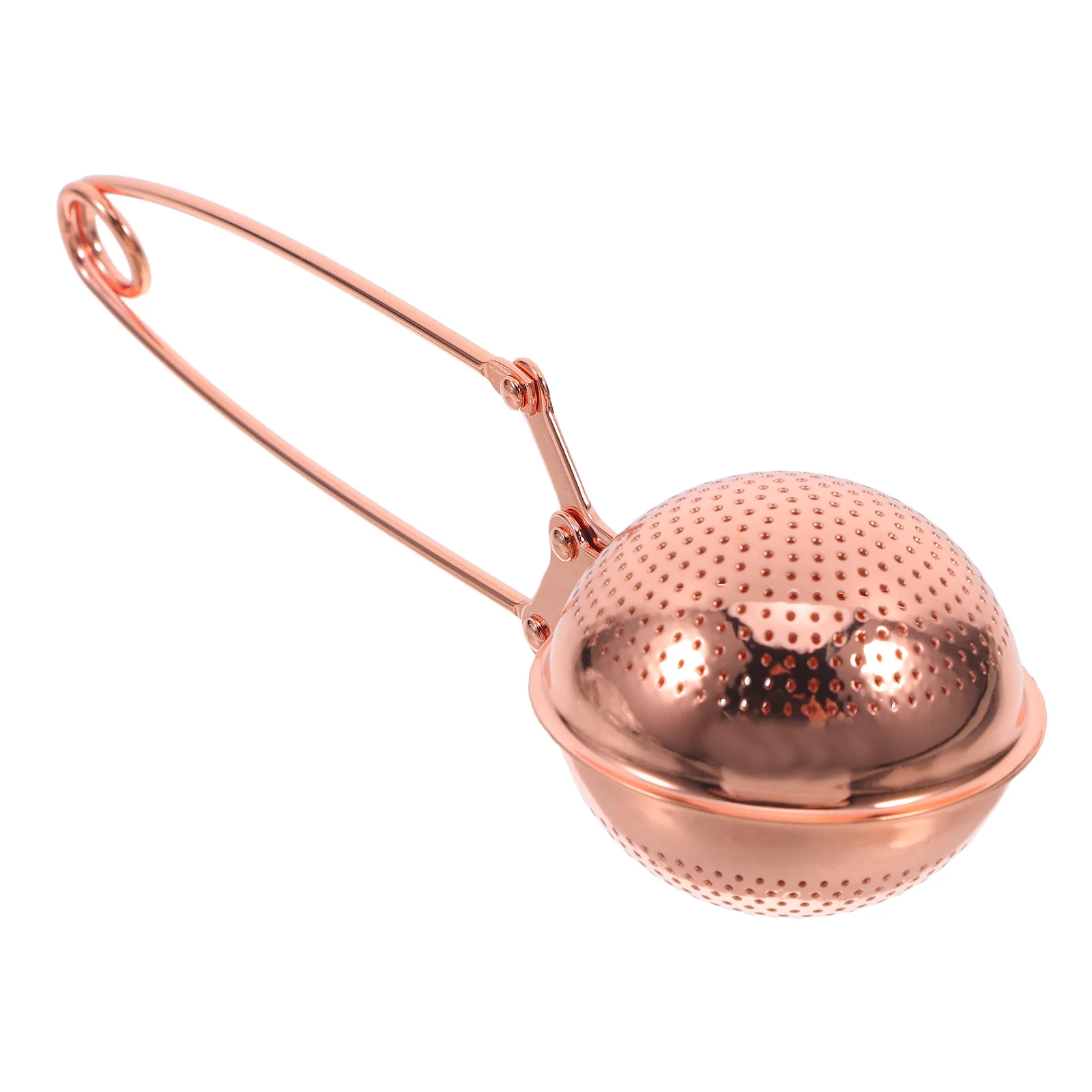 

1 шт., ситечко для чая из нержавеющей стали, розовое золото, заварочный совок, устойчивый к ржавчине инструмент для вкладышей для путешествий, работы