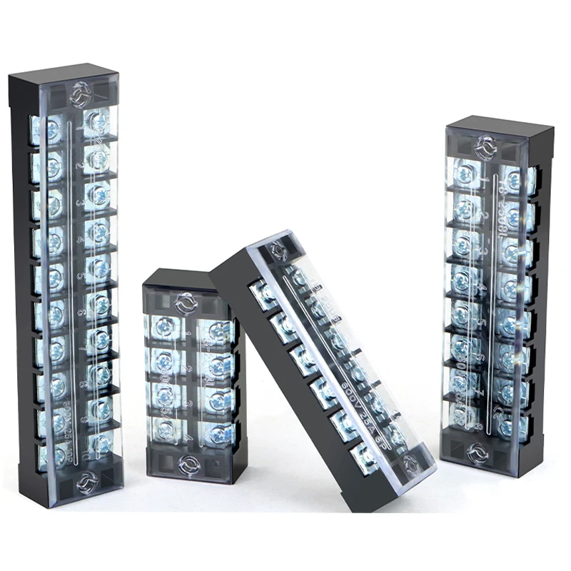Terminal Block Position Connection Strip Copper Iron TB-1503 TB-1504 TB-1505 TB-1506 TB-1508 TB-1510 TB-1512 TB-1515 TB-1520