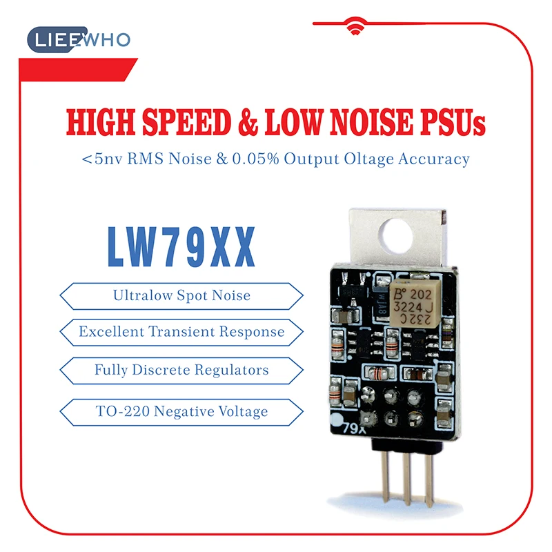 LIEEWHO| LW79XX Discrete VoltageI Regulator /Upgrade/LM79XX/79XX/Voltage-Regulator Tube Original / for audio