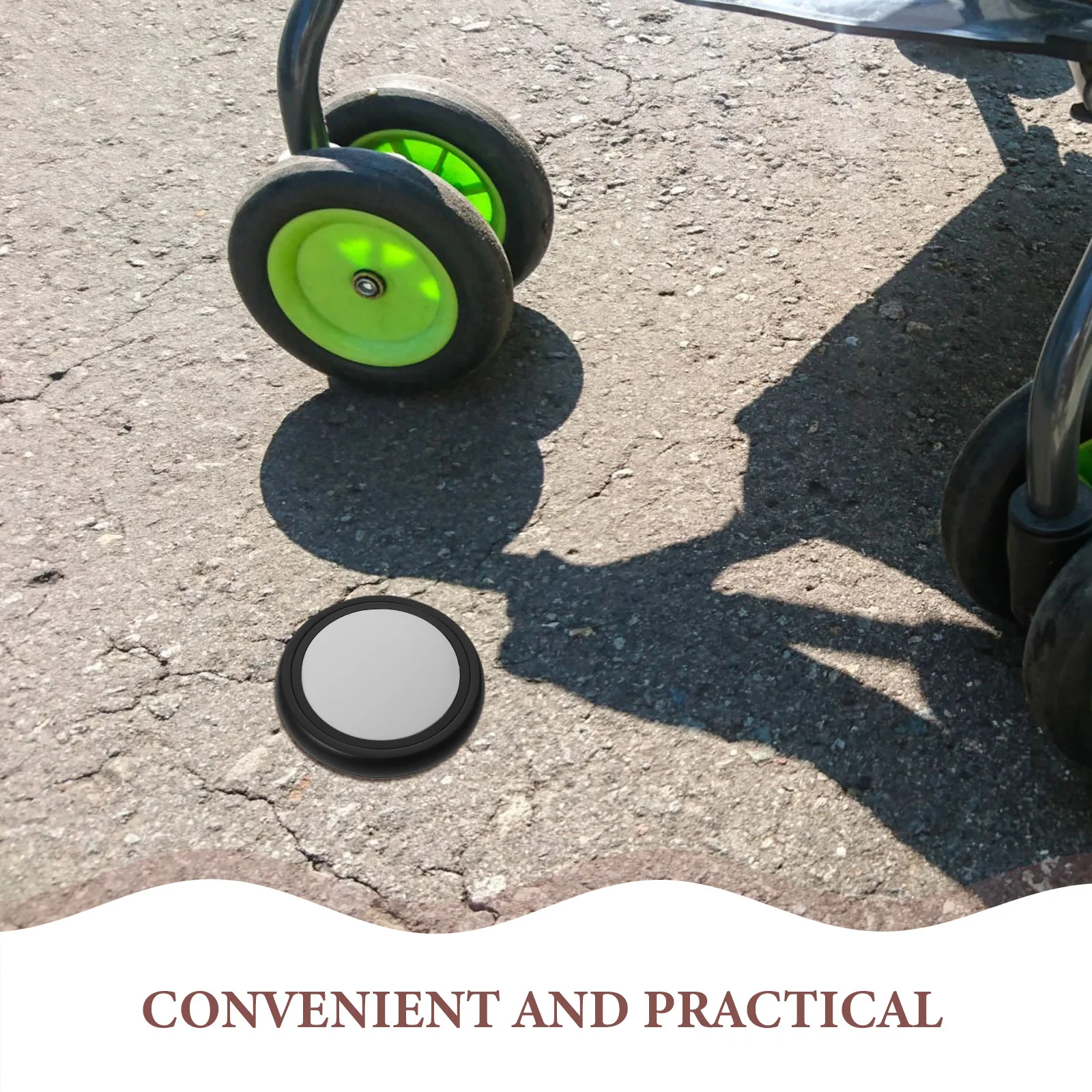 1 قطعة عجلة عربة طفل المطاط الخلفي استبدال امتصاص الصدمات هادئة ارتداء مقاومة للطفل يدفع باليدين عجلات الاستخدام في الهواء الطلق