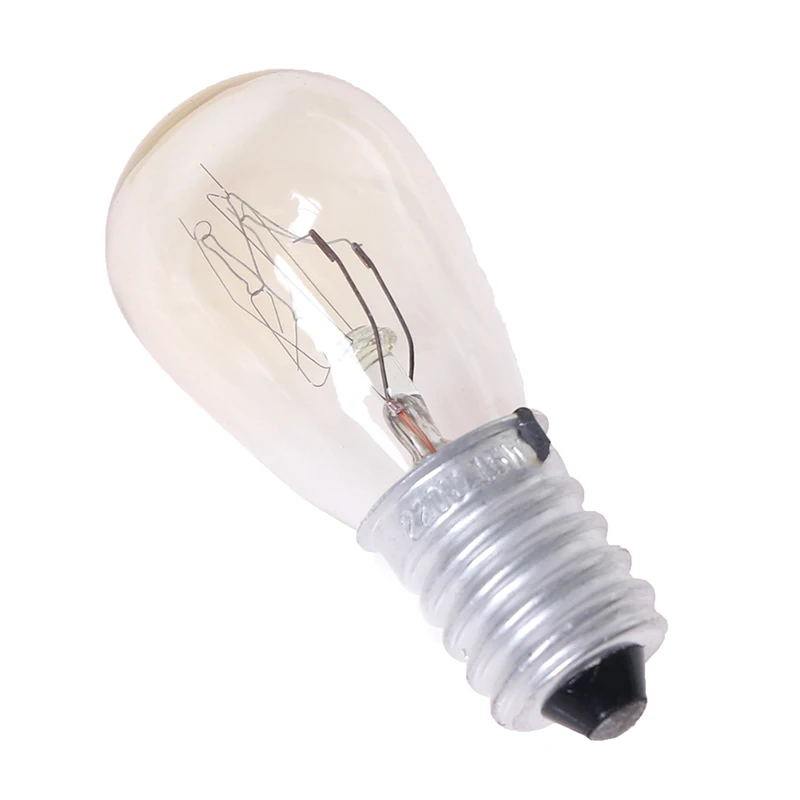 หลอดไฟในตู้เย็นแบบมีฮู้ดสำหรับเตาอบไมโครเวฟ E14 220V 15W