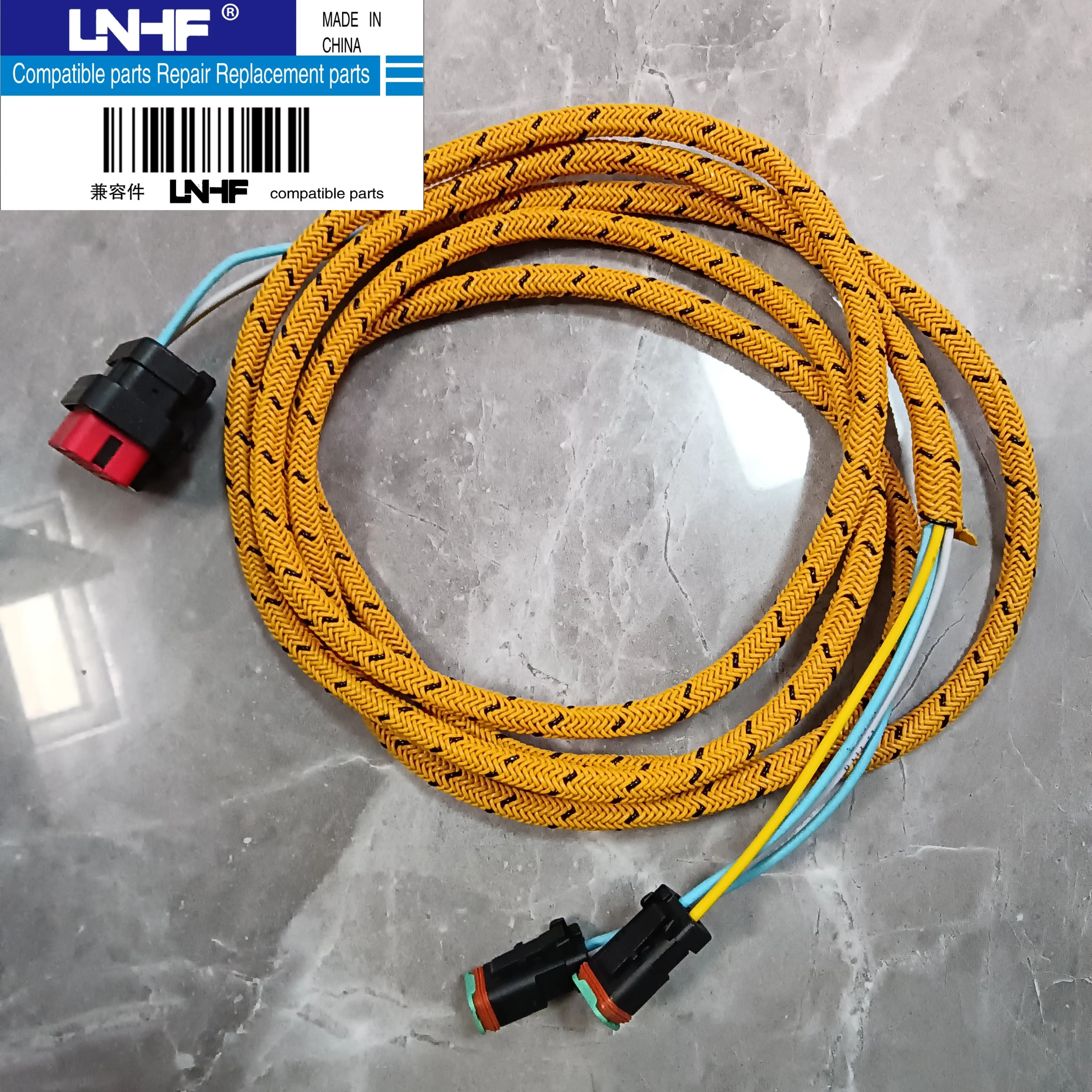 

Кабель-разъем (жгут проводов) для двигателя экскаватора LNHF C6.4, высококачественные совместимые запчасти 3422951 342-2951 для Caterpillar