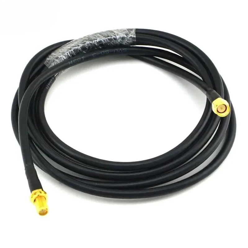 SMA Male to SMA Female Low-Loss RG58 Coaxial Jumper Extension Cable for 3G/4G/5G/ADS-B/Ham/GPS/WiFi Radio Antenna 0.5m/1m/3m/10m