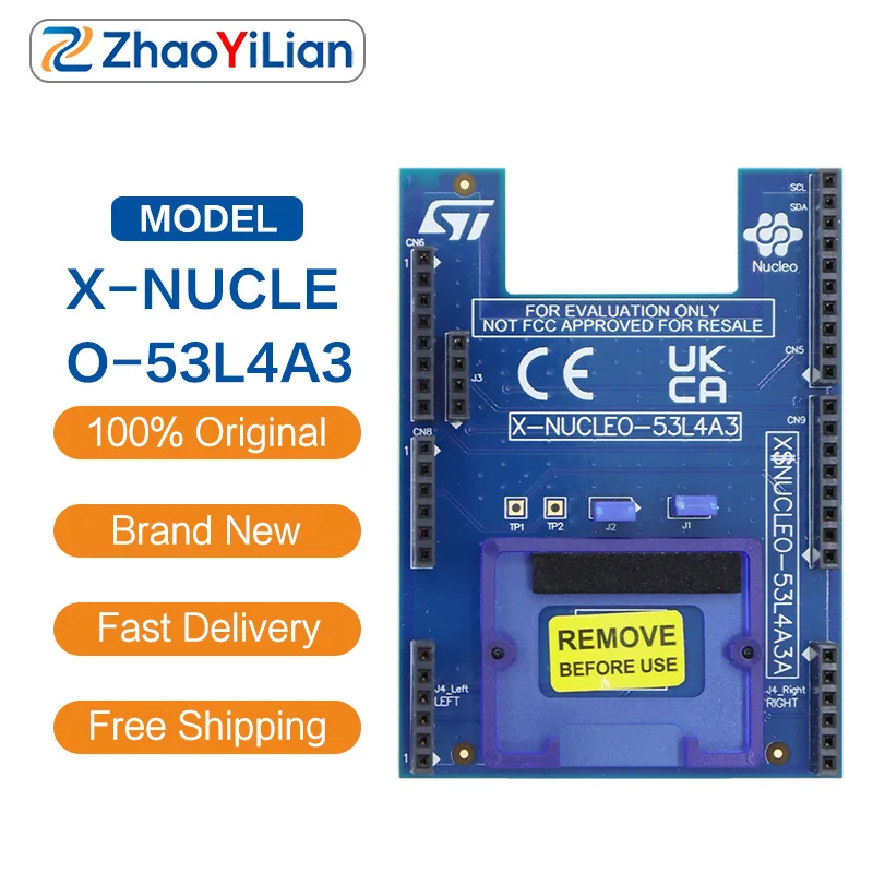 X-NUCLEO-53L1A2 X-NUCLEO-53L4A3 X-NUCLEO-CCA02M2 X-NUCLEO-IHM09M2 X-NUCLEO-OUT13A1 VL53L1X uitbreidingskaart voor ToF-afstandssensor