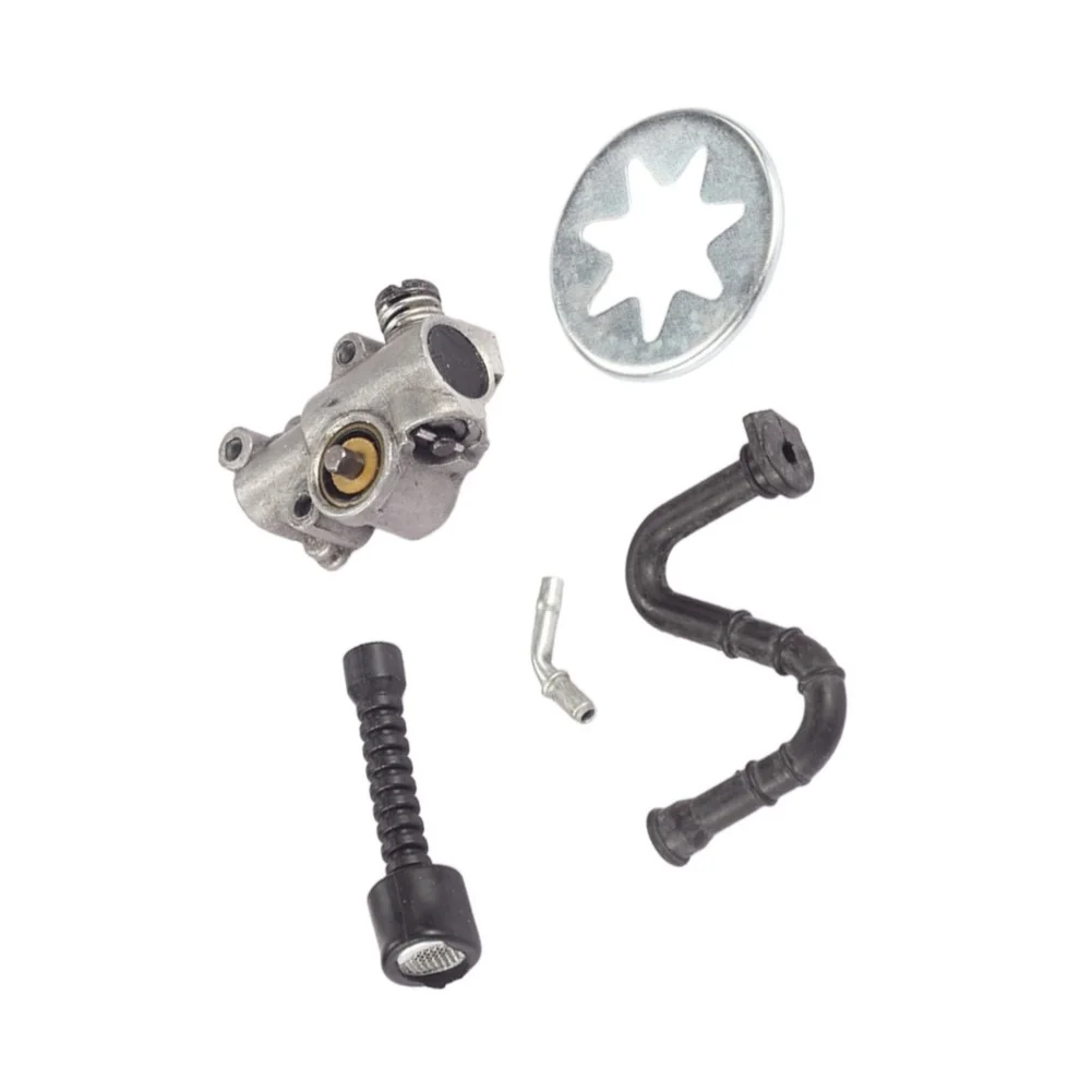 MS381 For Chainsaw Oil Pump System with Integrated Fuel Line Oil Filter and Gasket Set for Reduced Wear and Smooth Operation