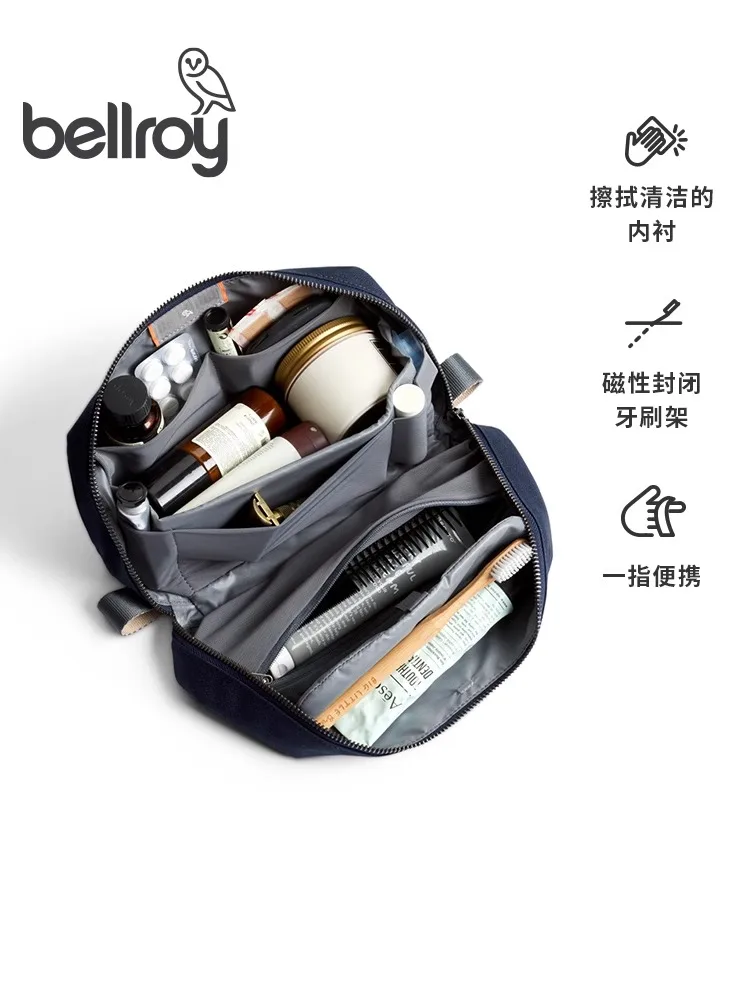 Bellroy Australian Toiletry Kit Plus Toiletries Storage Bag Large Cosmetic Bag Waterproof Travel Handheld