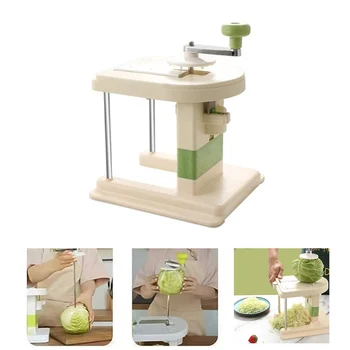 Cabbage Graters Vegetable Cutter Household Hand-cranked Shredder Slicer Manual Lettuce Shraded Knives Sauerkraut Cutter Kitchen Tools
