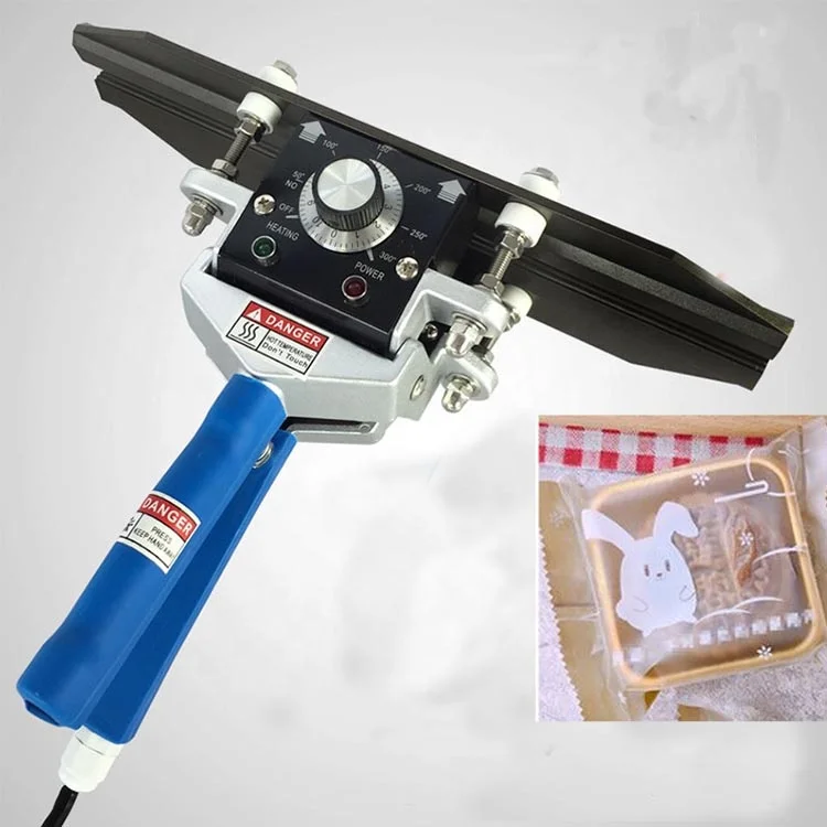 Meat Bags Portable Sealer Manual Hand Handheld Heat Impulse Clamp Pliers Sealing Machine