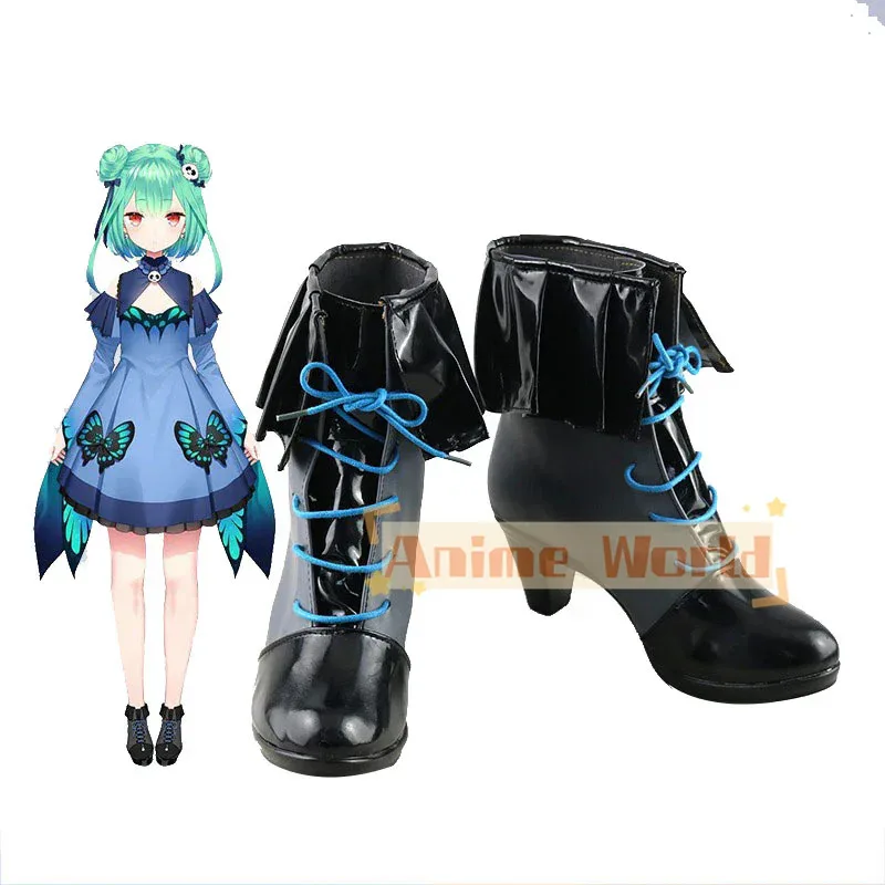 

Virtual YouTuber Hololive Uruha Rushia Cosplay Shoes Halloween Carnival Boots Custom Made