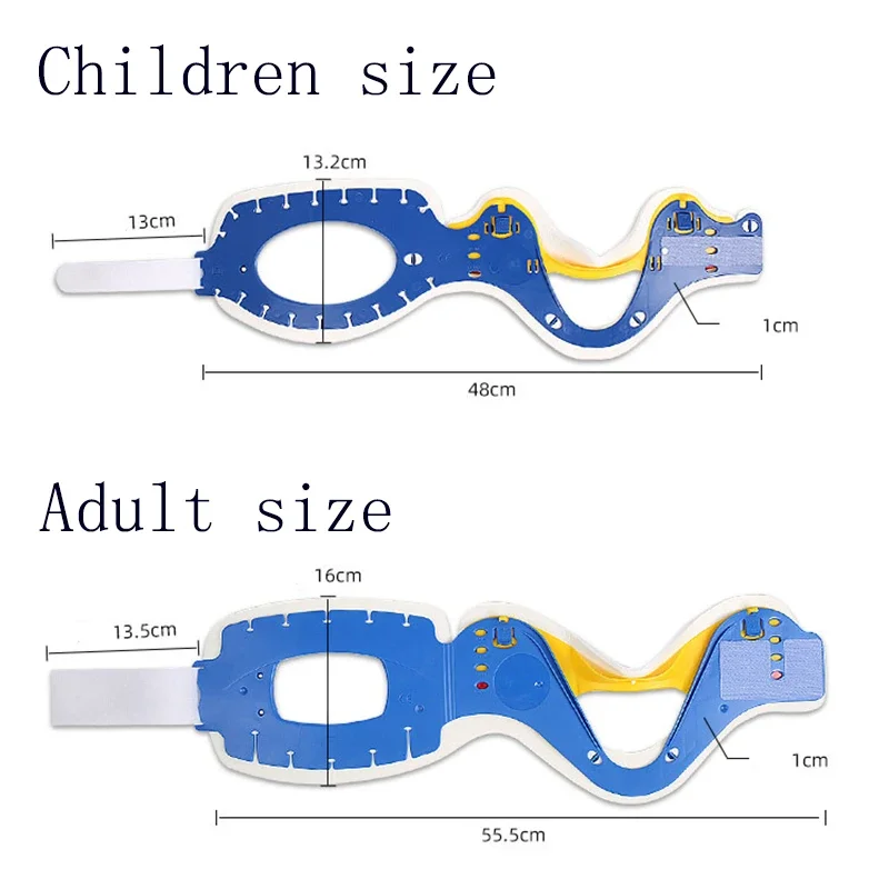 Регулируемая шея, шейное тяговое медицинское корректирующее устройство, поддержка шейки матки, корректор осанки, носилки для шеи, расслабляющий воротник