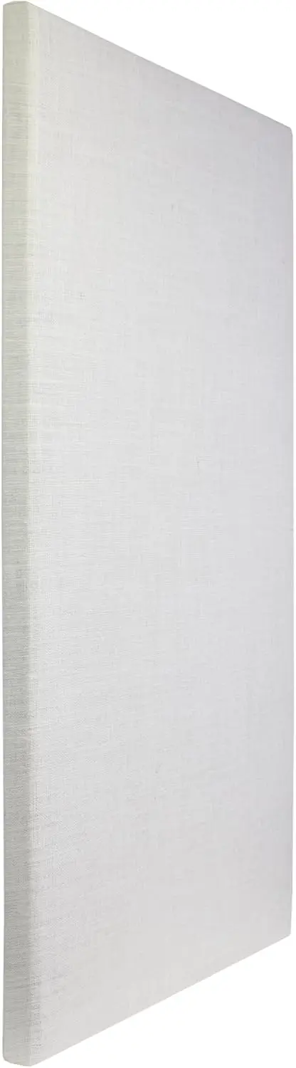 

Sound Absorbing Acoustic Panel 24x48x2 Inch Beveled Edge Ivory for Clear Audio