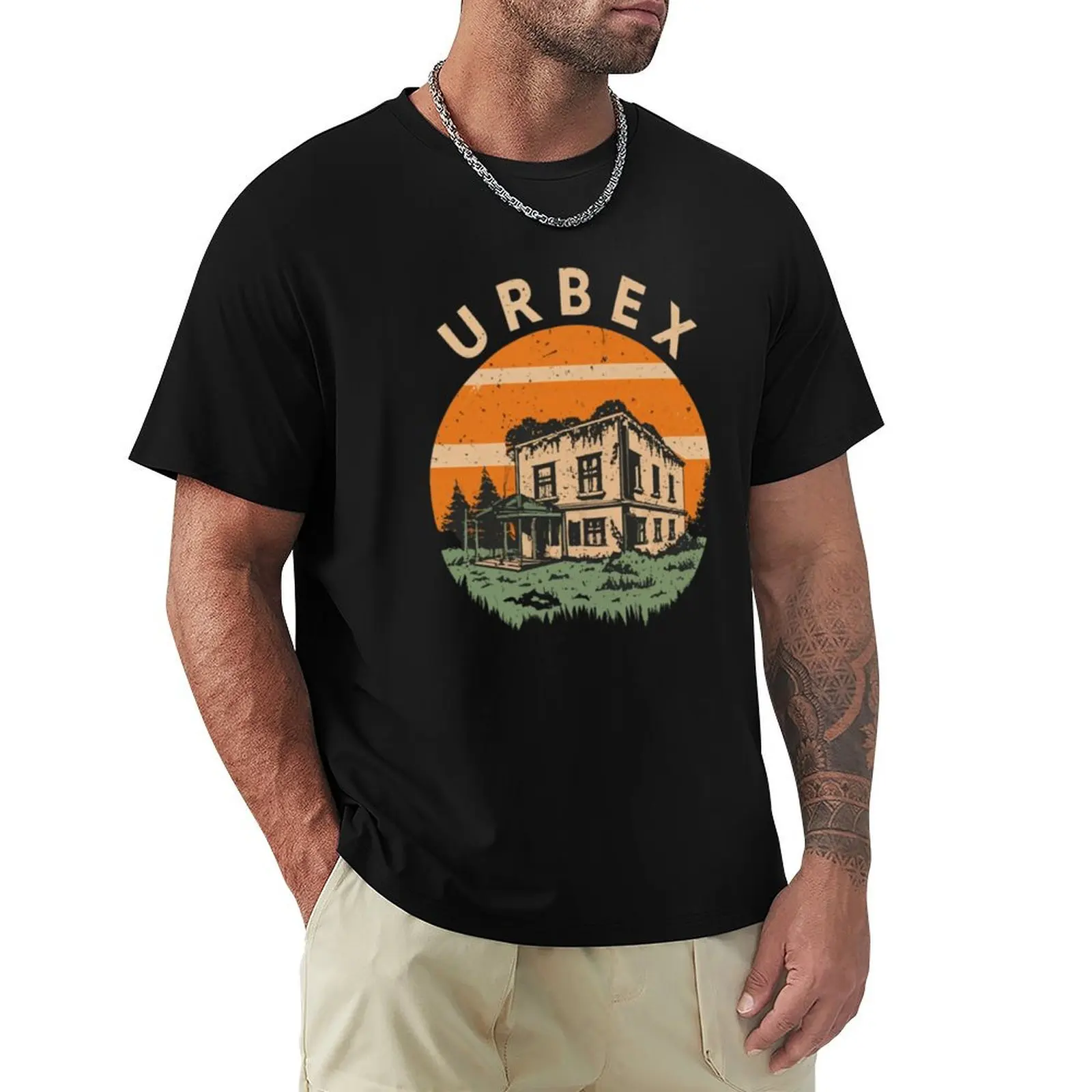 

Urban Exploration - URBEX T-Shirt anime graphic tee shirt Luxury man plain T-shirts for men cotton