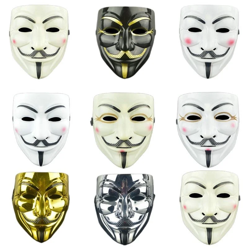 Halloween Props Kamen Ball Terror Ghostface Mask V Character Revenge Killing Monster Customer Full Face Movies Mask Toys Gift image 5