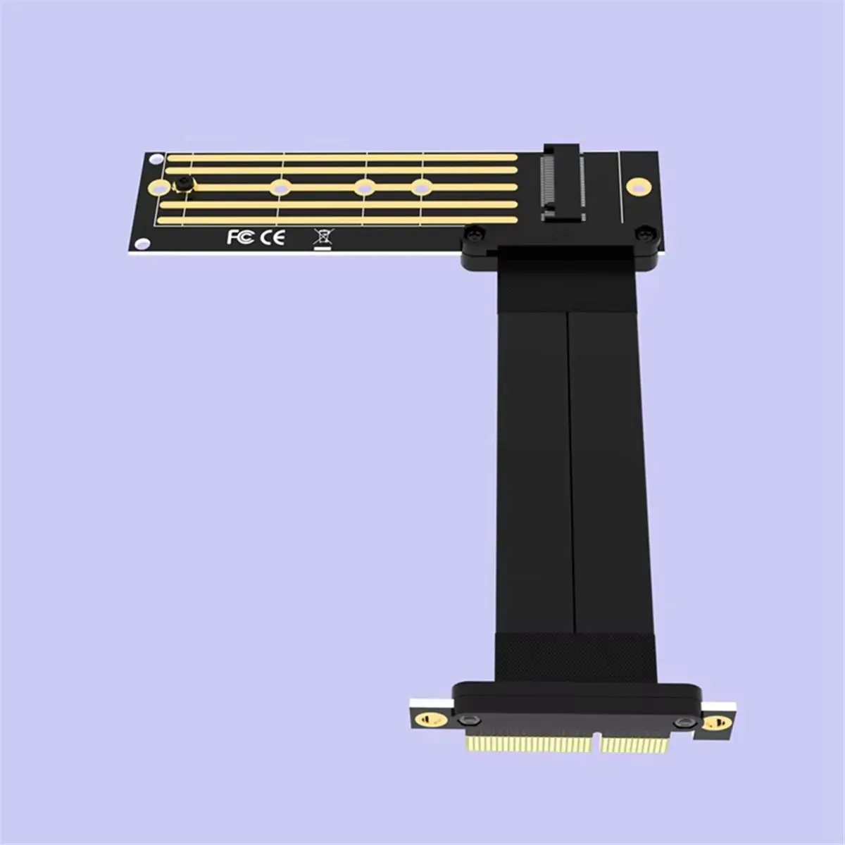 2026 New M2 to PCIE Riser PCIe X4 PCI-E3.0 4x to M.2 NVMe M Key 2280 Riser Card Gen3.0 Cable M2 Key-M PCI-Express Extension Cord