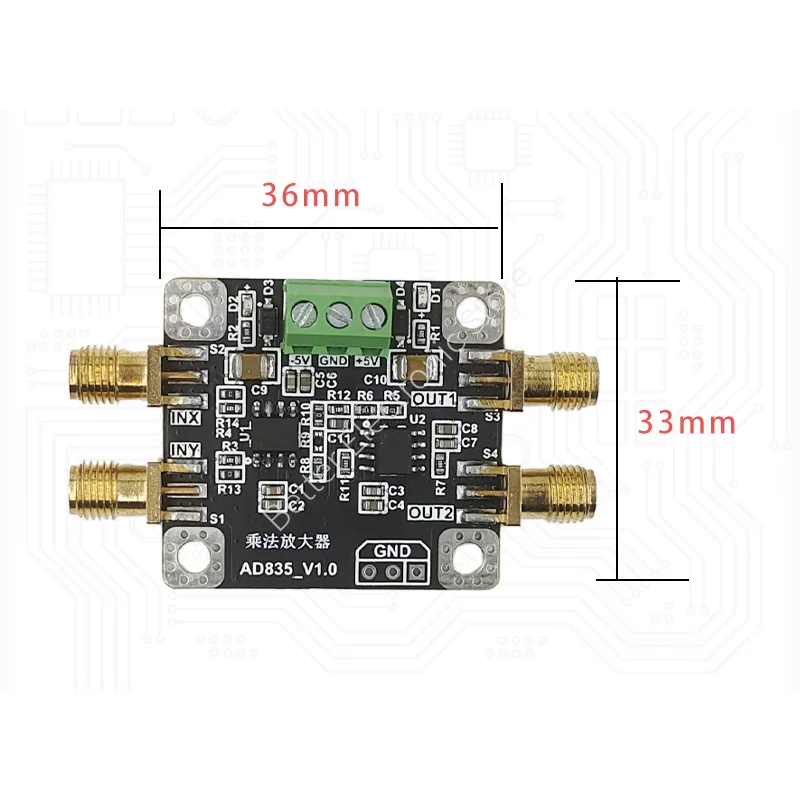Module amplificateur de multiplication AD835, mélange, double, modulation et démodulation