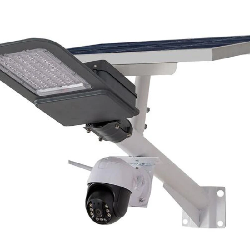 

Integrated Solar Street Garden Lighting Outdoor Waterproof 4G WIFI Camera 800W Cctv Solar Motion Sensor Light