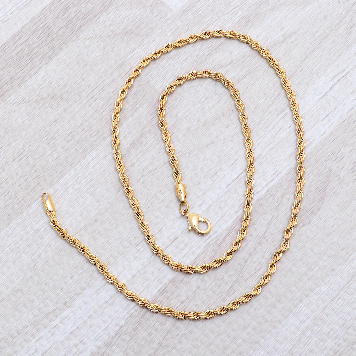 

24K Gold Plated Snake Shaped Necklace Long Chain Men Women Pendant Gift Valentine's Christmas Birthday Gold Plated Necklace