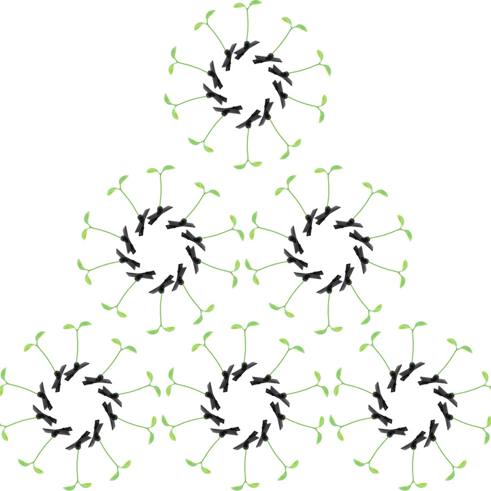 60 قطعة من مشابك دبابيس الشعر المضحكة للفتيات المراهقات ومشابك نباتية صغيرة