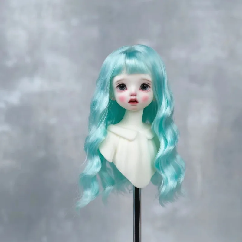 BJD 1/6 Long Curling Wig Hair Doll Accessories