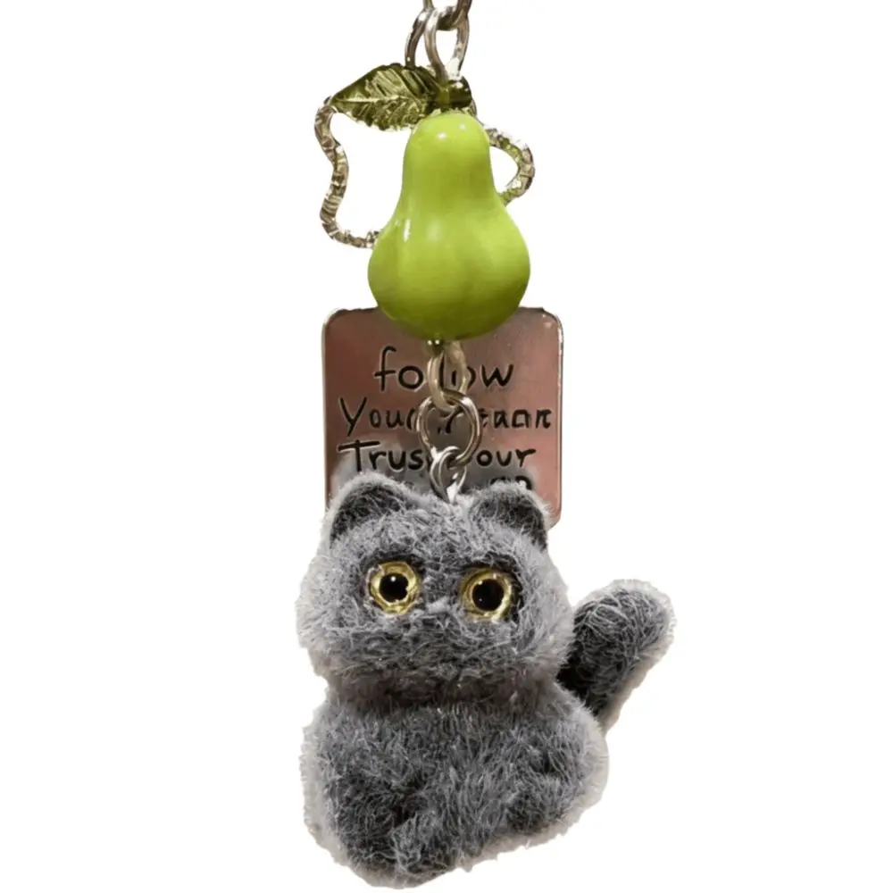 Y2K Deer Pendant Keychain Korean Style Handmade Little Deer Key Ring Cute Fashion Animals Pendant Key Chain Women