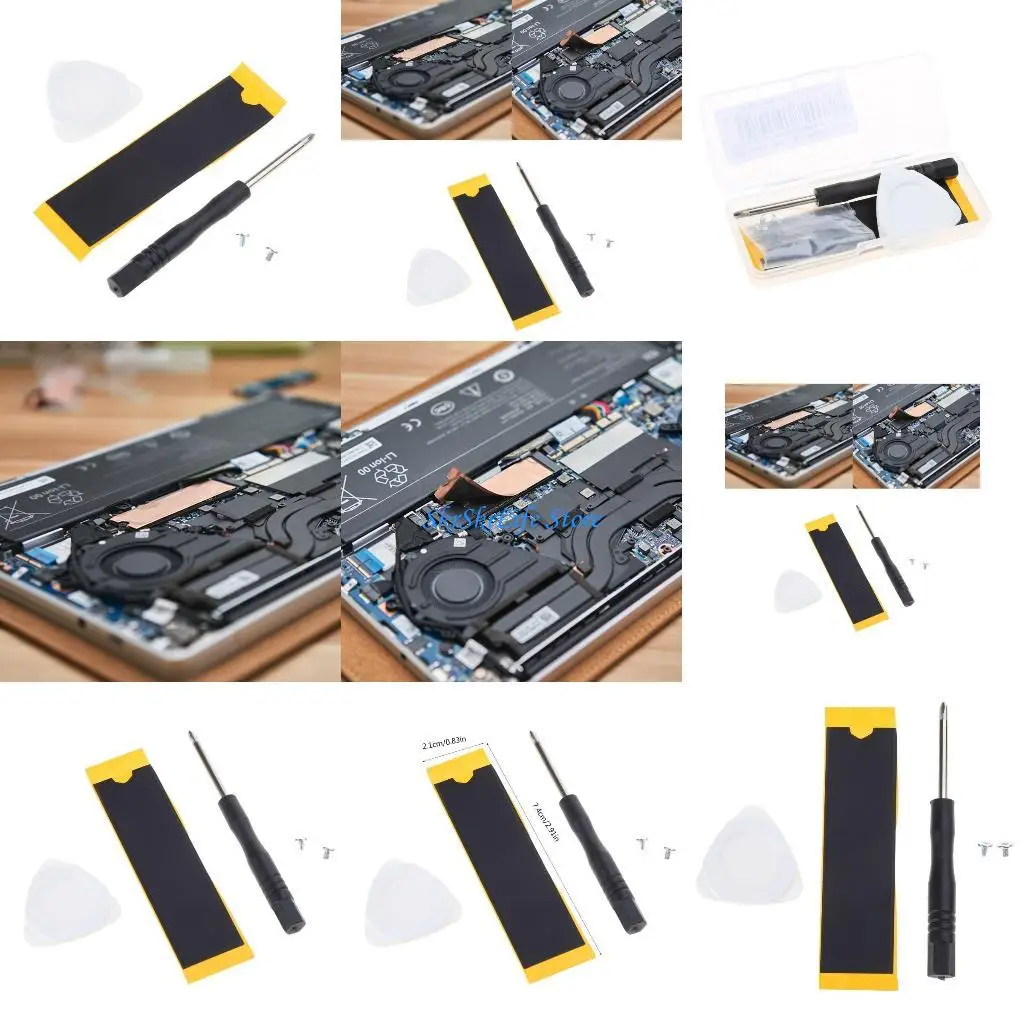 

E65E Laptop NVMe M.2 Heatsink NVMe M.2 Cooler Heat Sink Thermal Conductivity