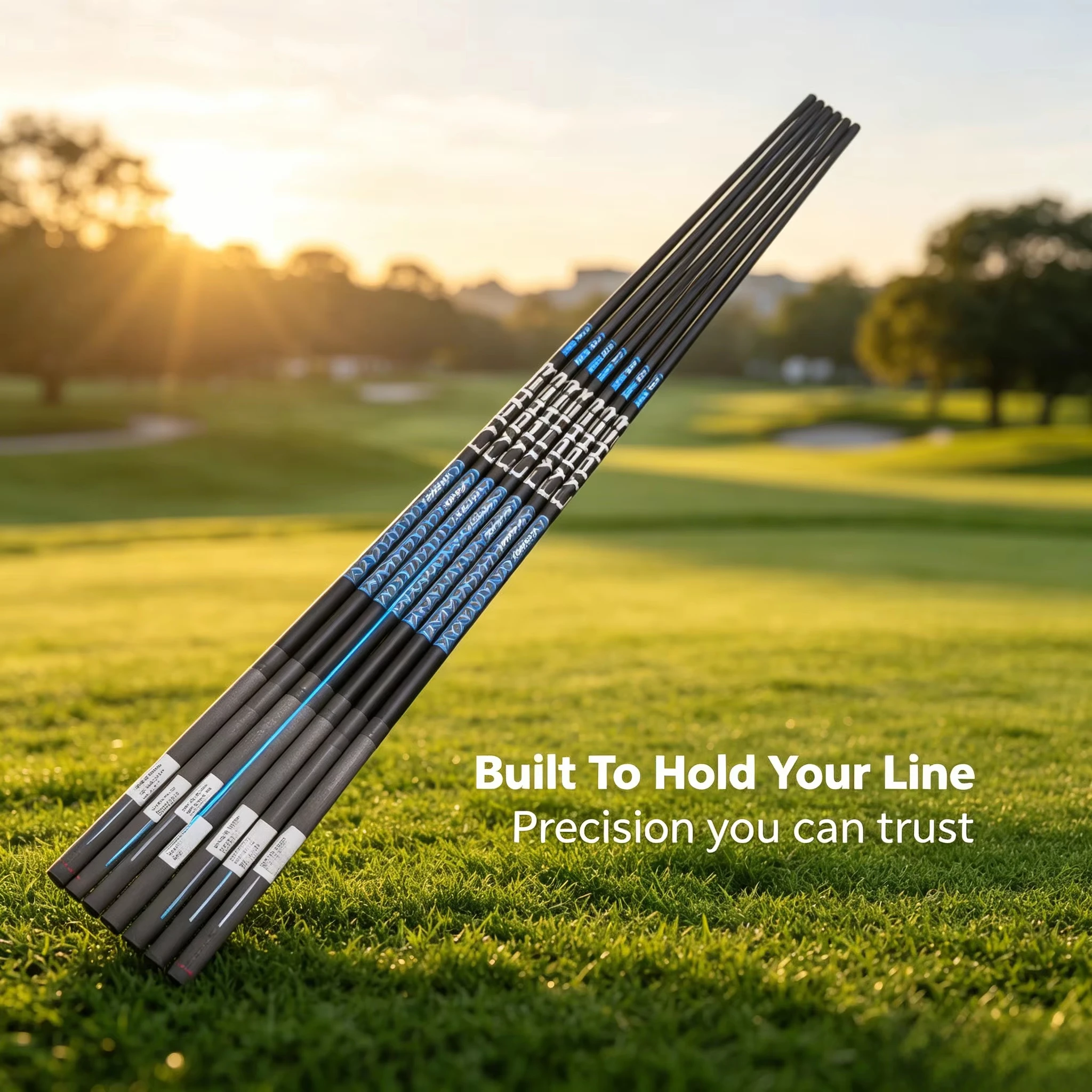 Fashionable New Cypher Carbon Club Shaft, with Premium Paint Finish and Outstanding Appearance, 39inch Full-Length Shaft with 0.370 Tip Diameter, High Elasticity for Stable Power and Long-Distance Output, Specialized Parts for Golf Club Upgrades