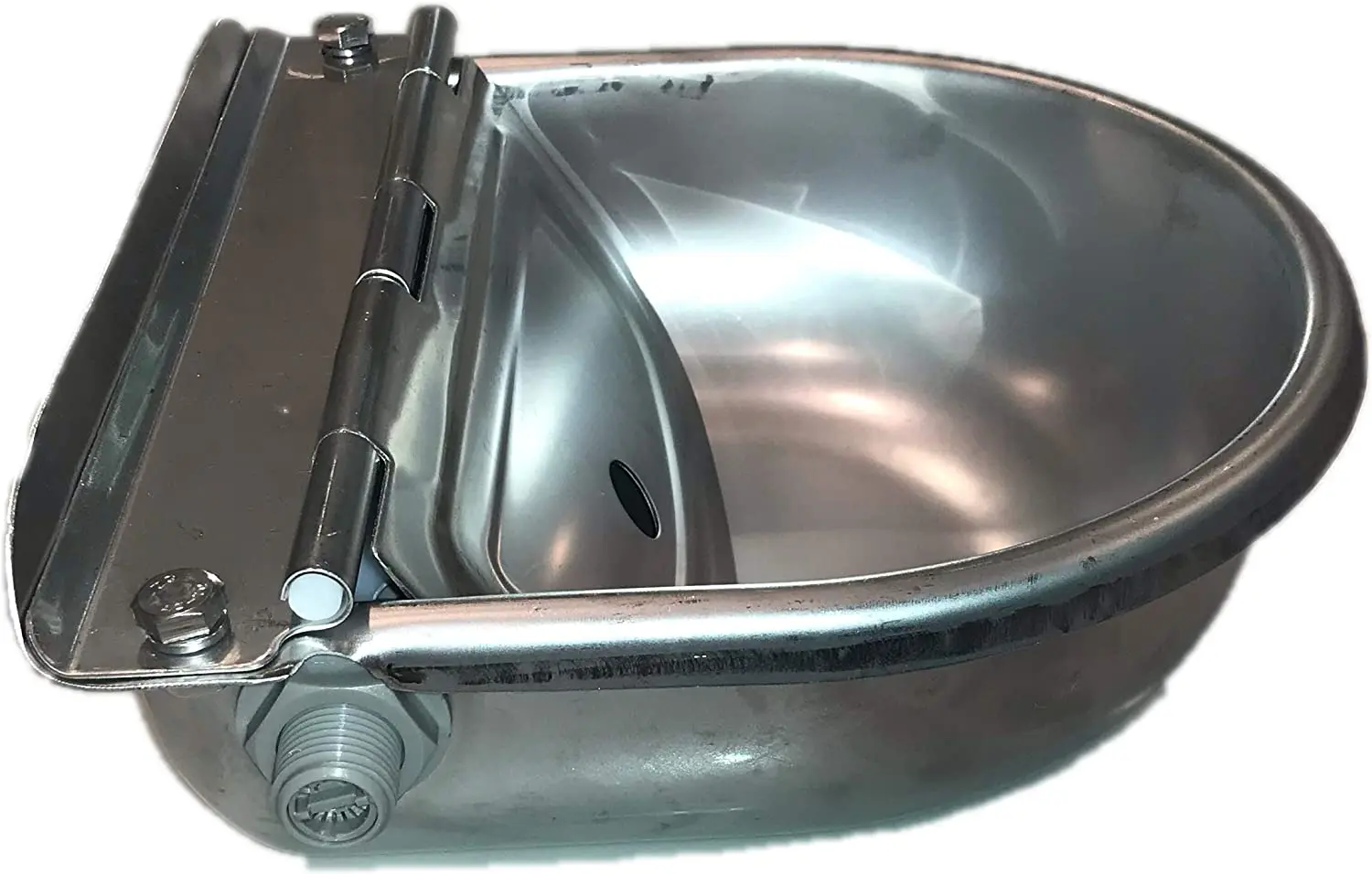 Cattle Drinking Bowl Water Saving Automatic Floating Ball 304 Stainless Steel Cattle Drinker Cow Water Trough for Livestock Farm