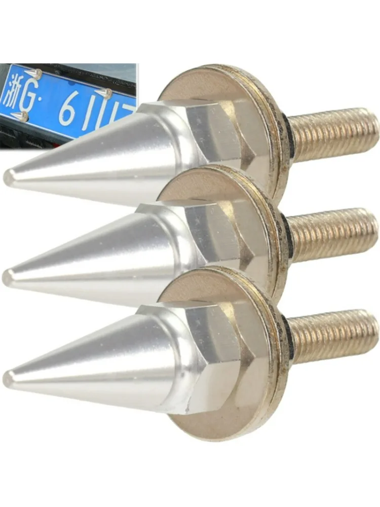Vis à pointes filetées M6, attaches modifiées pour voiture, rondelle de garde-boue, vis de moteur de pare-chocs, plaque d'immatriculation, boulons en alliage d'aluminium pour moto