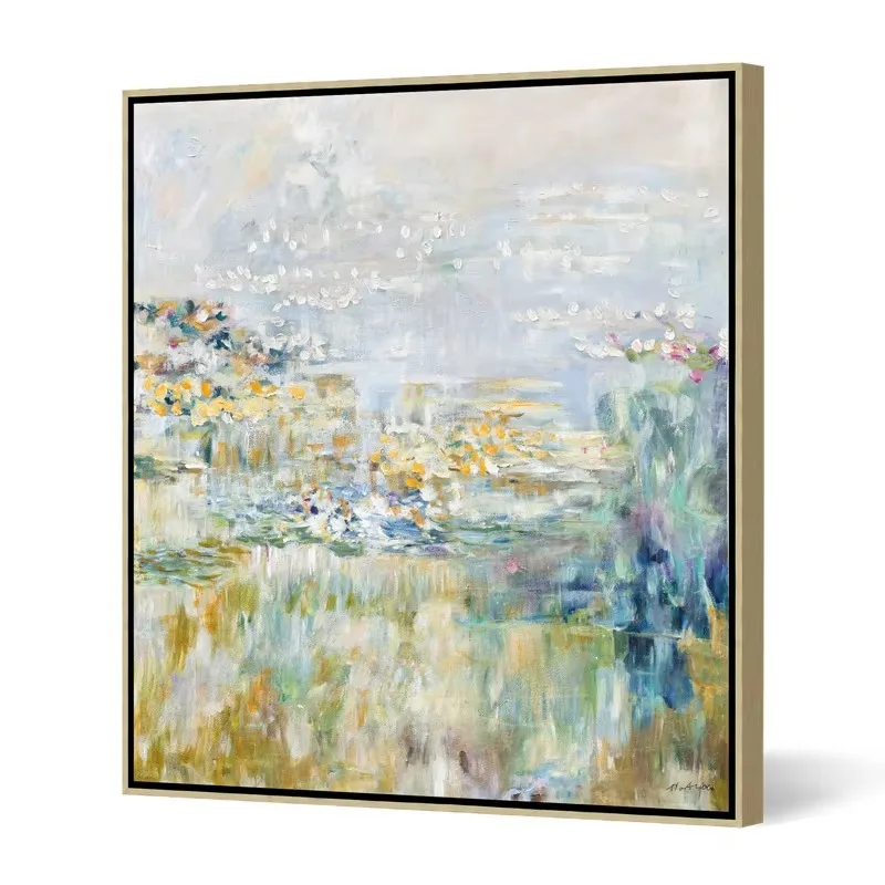 Hot Sale Hand Painted Canvas Abstract Wall Art Living Room Home Hotel Design Frame Art Home Decoration Still Life
