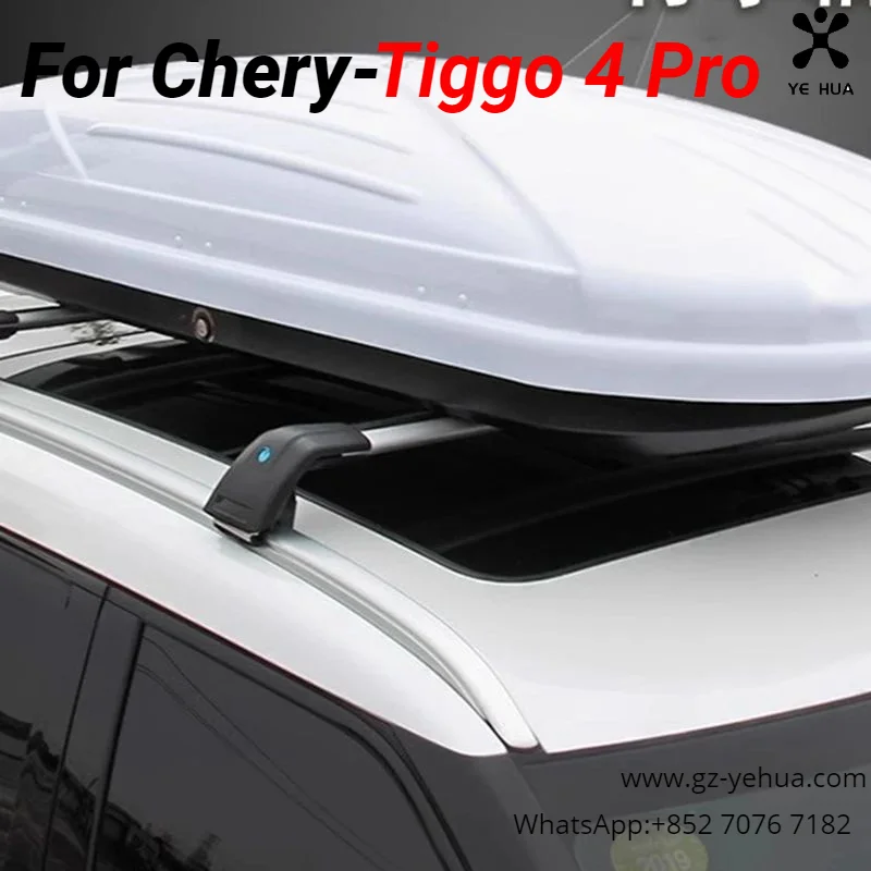 For Chery Tiggo 4 Pro 2020 2023 Car Travel Suitcase Roof Luggage Rack Modified Automobiles Parts Accesorios Para Auto Tools