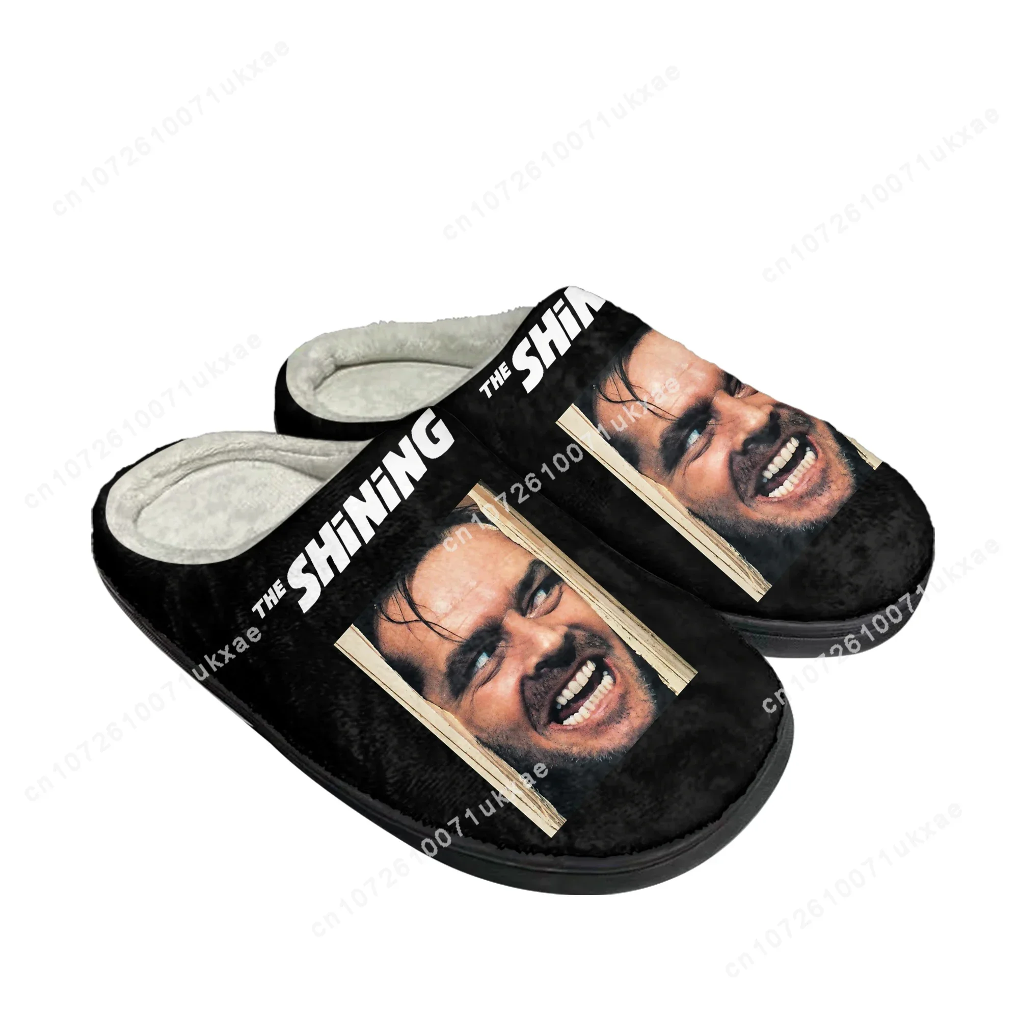 shining Movie Home Cotton Slippers Mens Womens Jack Torrance Plush Bedroom Casual Keep Warm Shoes Thermal Slipper Custom Shoe