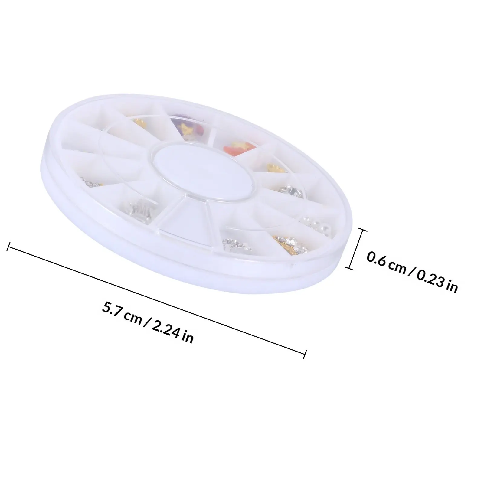 12 قطعة من حجارة الراين الكريستالية لتزيين الأظافر، زخارف لامعة وأنيقة لتزيين الأظافر والهواتف وأجهزة الكمبيوتر المحمولة