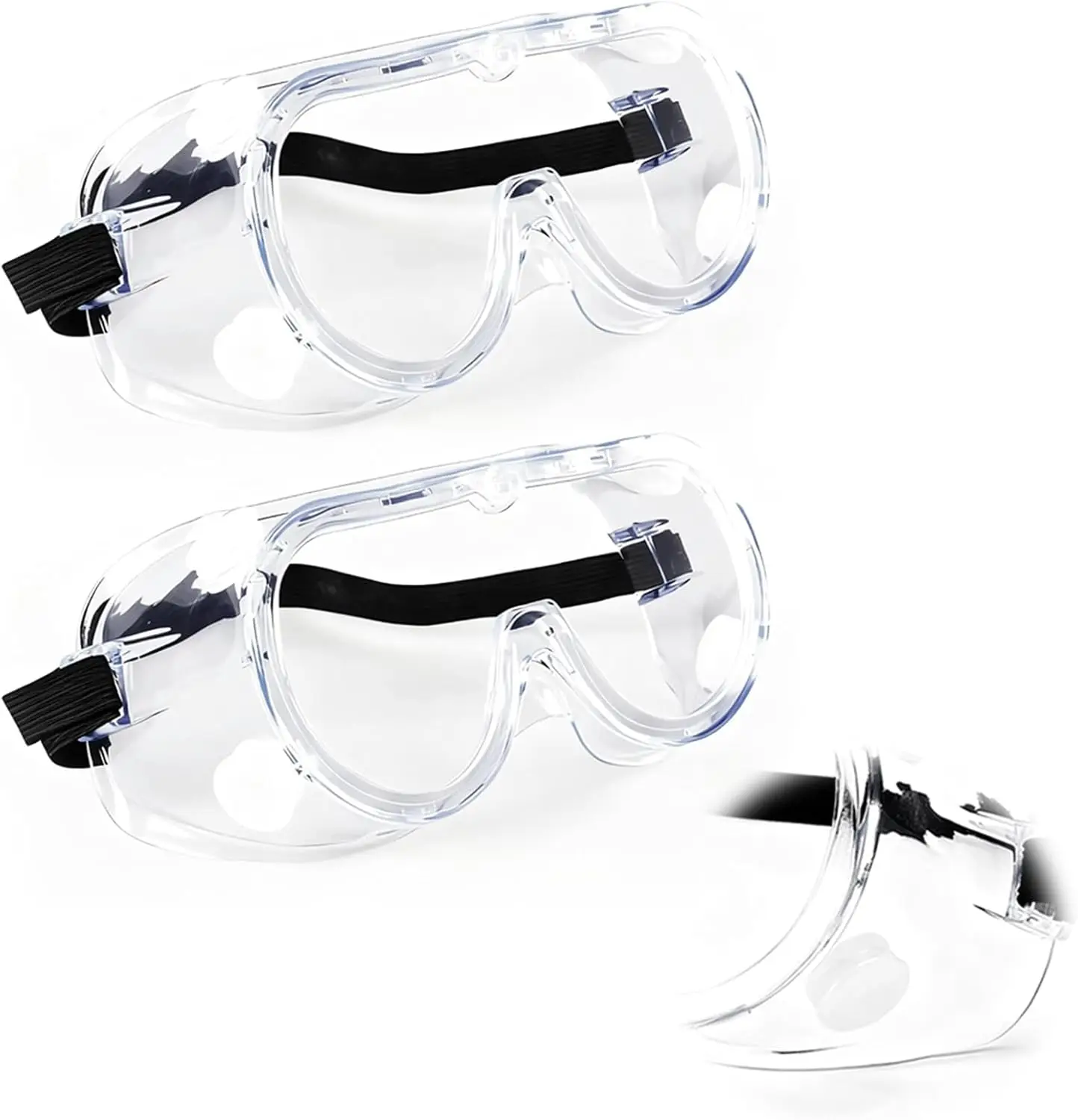 

Защитные очки с прозрачными линзами от запотевания – для лабораторий и работы, устойчивые к царапинам, подходят для химических работ